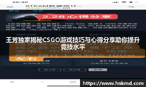 王芳独家揭秘CSGO游戏技巧与心得分享助你提升竞技水平